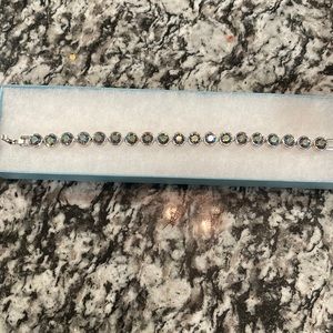 Touchstone Crystal Jet Ice Bracelet